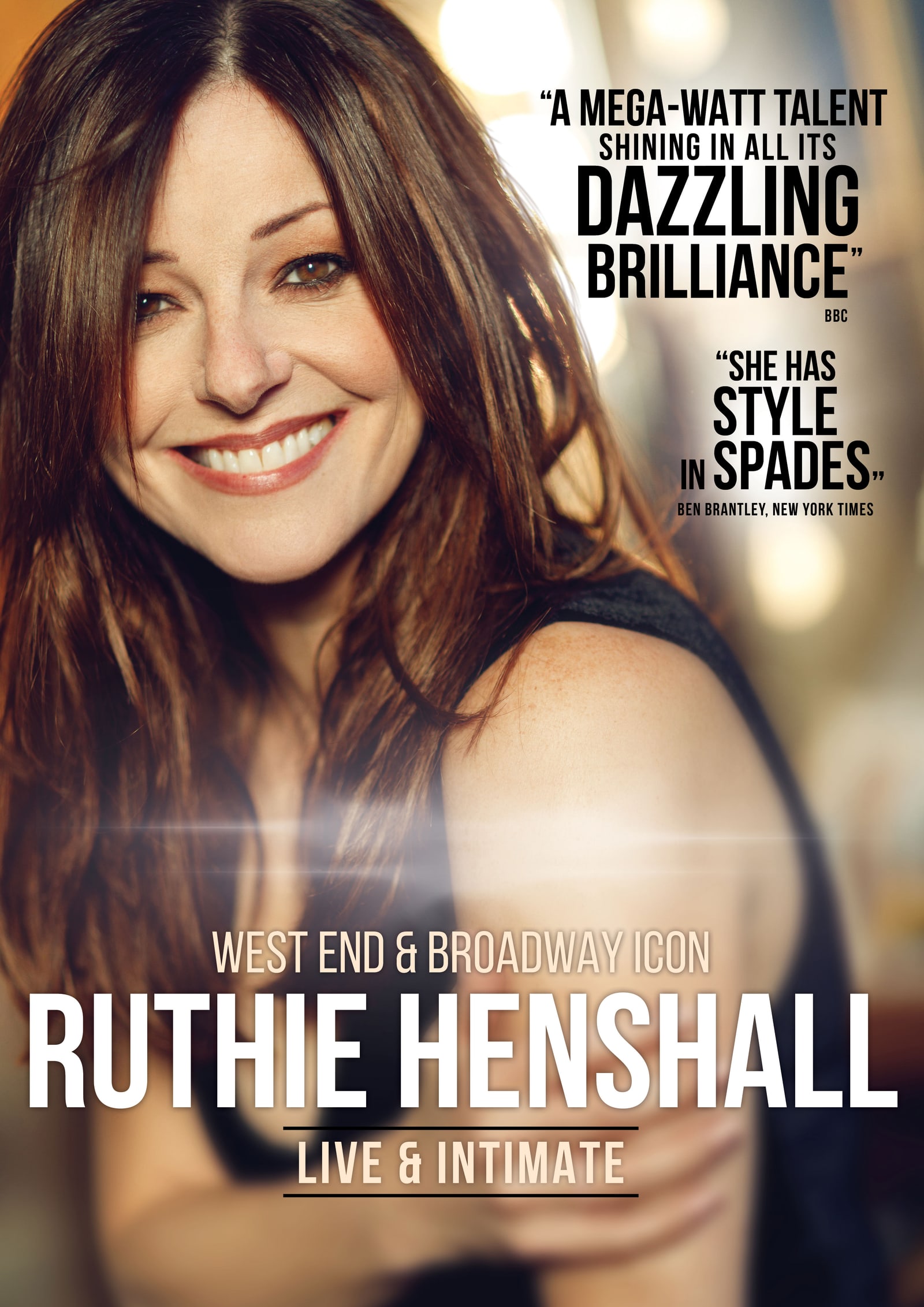 Poster for Ruthie Henshall: Live & Intimate