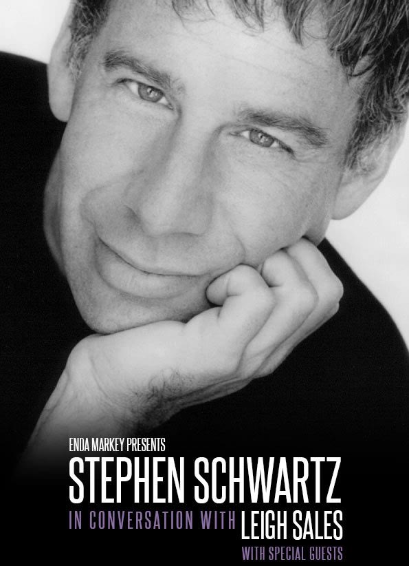 Poster for Stephen Schwartz in Conversation with Leigh Sales