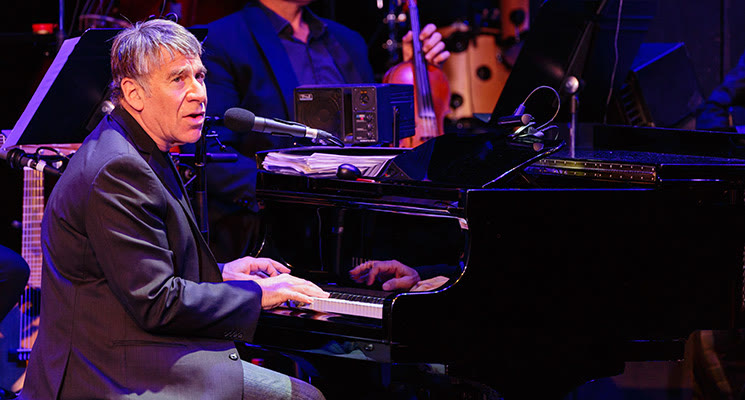 Stephen Schwartz performing in Defying Gravity at Theatre Royal Sydney in 2016