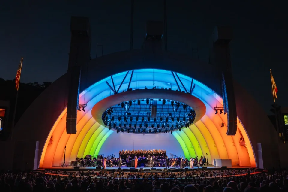 The company performing at the Hollywood Bowl in 2024