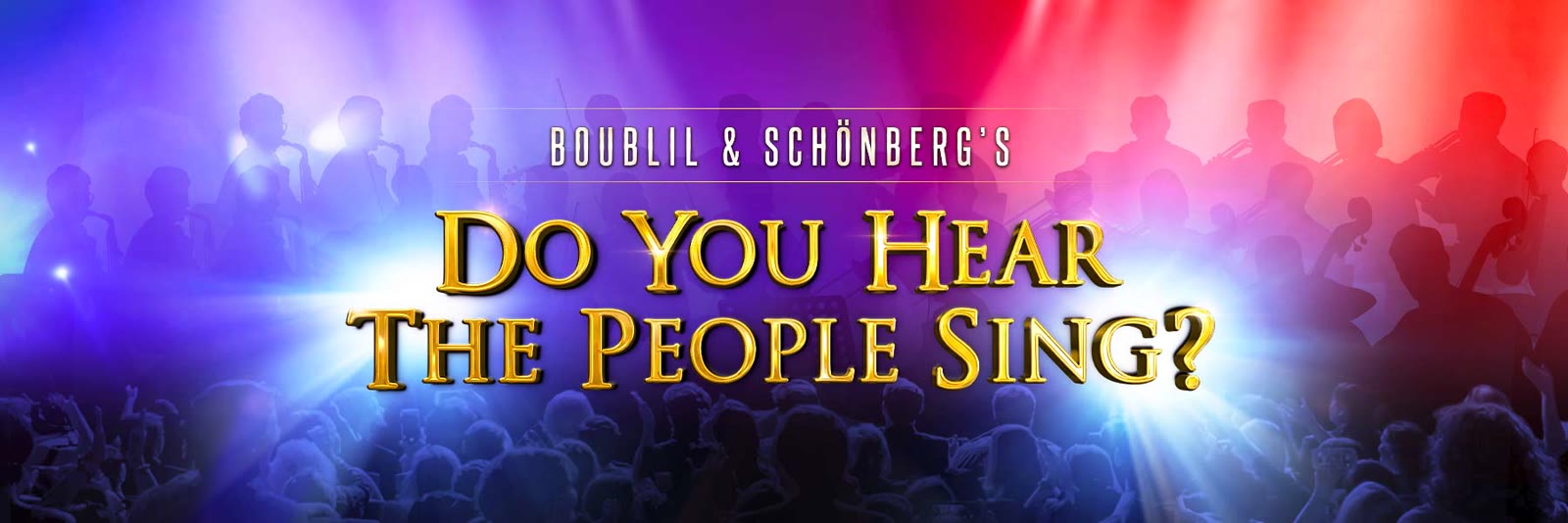 Do You Hear The People Sing? 2020 Australian tour artwork