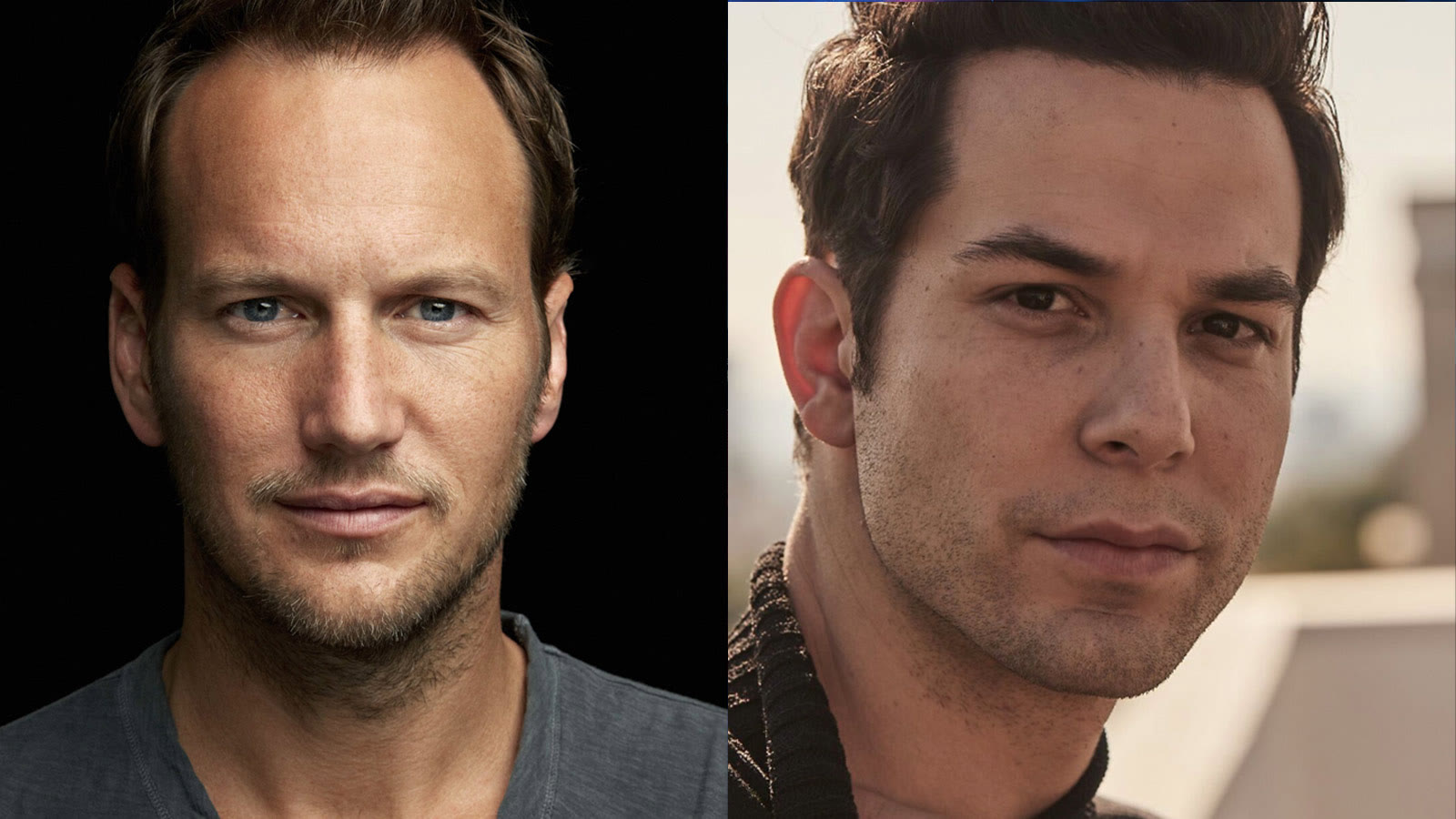 Patrick Wilson and Skylar Astin